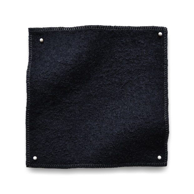 Ink Blue Fabric - Wool Bouclé | Wool-Nylon Blend | Supply Showroom