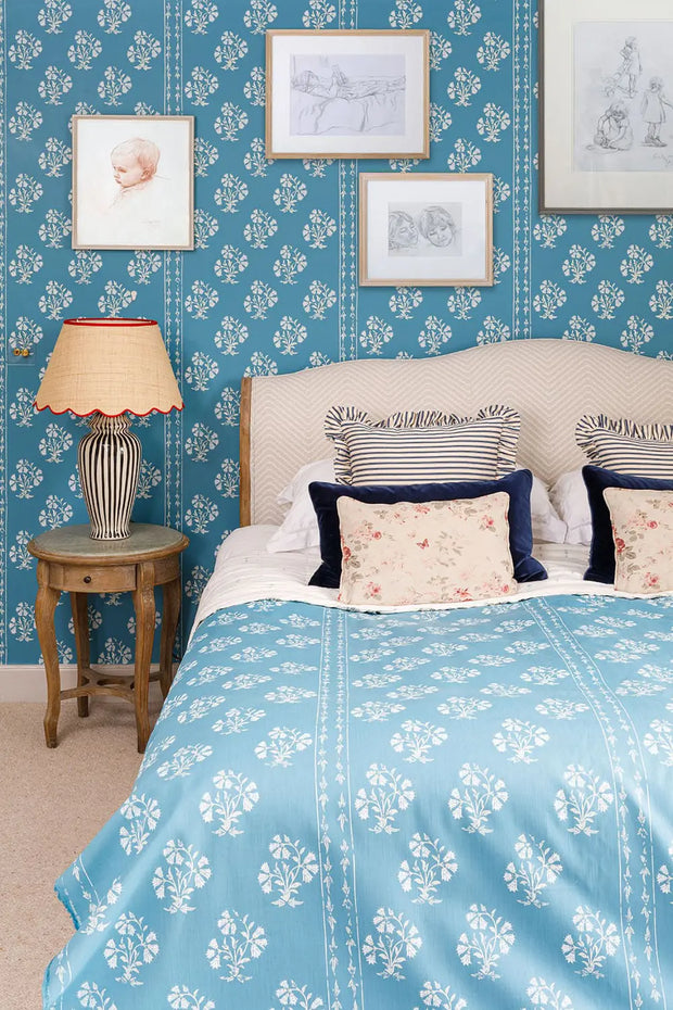 Jaipur Blue - Maharani Block Print - Premium Quality | Supply Showroom