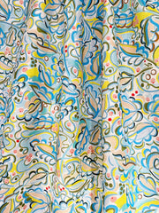 Enchanted Leaves - Linen Cotton Blend Fabric - Premium Quality | Supply Showroom