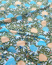 Jade - Green Linen Cotton Blend Fabric - Premium Quality | Supply Showroom