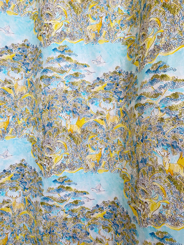 One Colorway - Rêve D'enfant - Linen Cotton Nylon Blend Fabric - Premium Quality | Supply Showroom