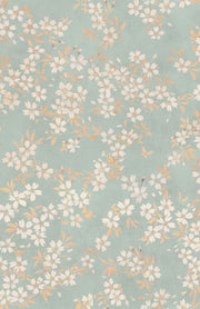 Sky Wallpaper | Cherry Blossom, 27" Width, Half Drop, Sold by Yard