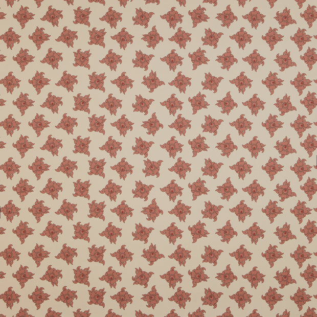 Apricot Wallpaper - Mini Lotus Design, Sold by Double Roll