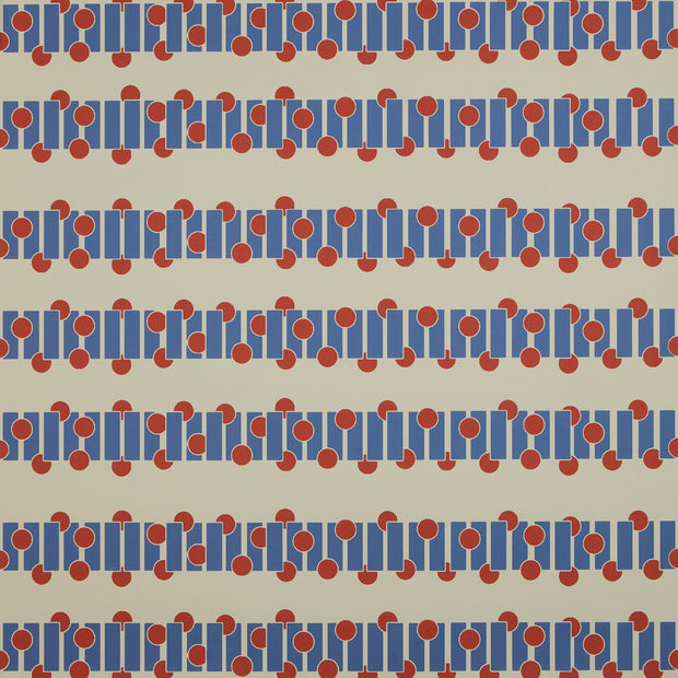 Bastille Day Wallpaper - Stripe Up Your Life Design, Sold by Double Roll