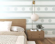 Beach Blanket California Dreamin' Wallpaper – Clay Coated by Yard