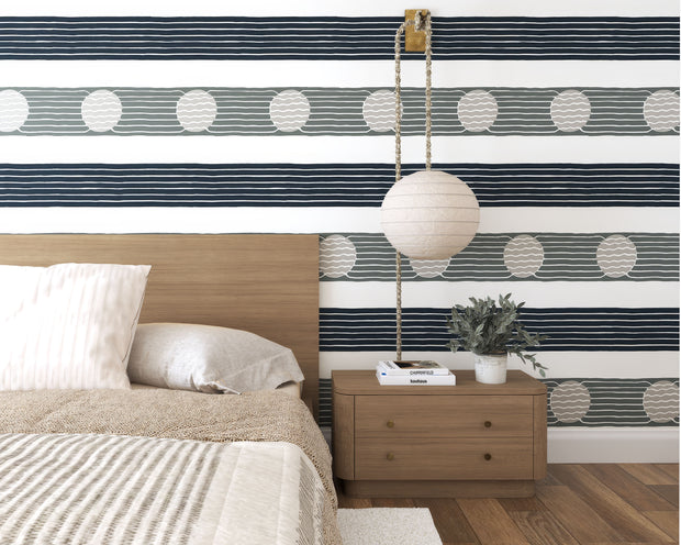 Latitudes California Dreamin' Wallpaper – Clay Coated, Sold by Yard