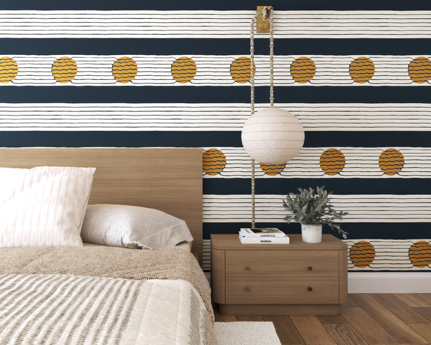 Sunset Blvd California Dreamin' Wallpaper – Clay Coated, Sold by Yard