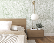 Thyme Traveler Garden Party Wallpaper – 9' & 12' Panels, Clay Coated
