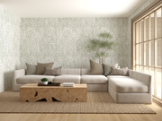 Thyme Traveler Garden Party Wallpaper – 9' & 12' Panels, Clay Coated