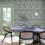 Flower Bed Wallpaper – Willow | Elegant Floral Wall Mural by Roll