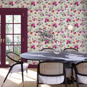 Flowery Fields Wallpaper – Bright | Cheerful Floral Wall Mural by Roll