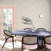 Whispering Willow Blush Wallpaper – Double Roll