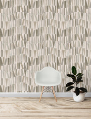 Alabaster Wallpaper – Athos | 5 Yard Clay-Coated Roll, 27" Wide