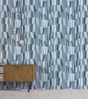 Indigo Wallpaper – Athos | 5 Yard Clay-Coated Roll, 27" Wide