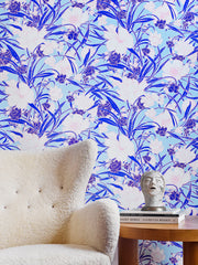 Yves Everyday Blooms Wallpaper – Clay Coated Floral Roll Design