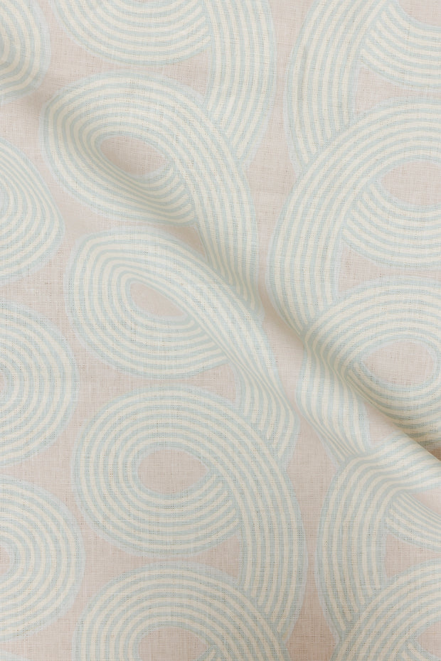 Field - Loops Fabric - Screen Printed 100% Linen | Supply Showroom