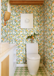 Sunrise Wallpaper – Kumquats Large | Luxury Clay Coat WP