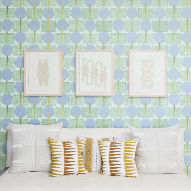 Tide Pool People Person Wallpaper – Clay Coat | By Yard