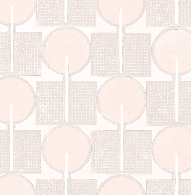 Conch Shell People Person Wallpaper – Clay Coat | By Yard