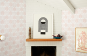 Conch Shell People Person Wallpaper – Clay Coat | By Yard