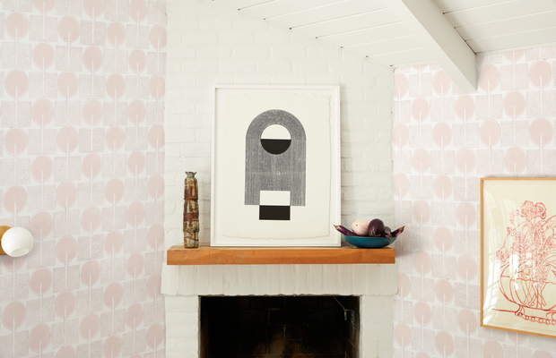 Conch Shell People Person Wallpaper – Clay Coat | By Yard