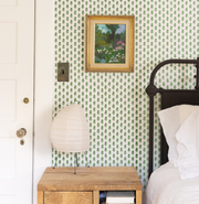 Grass Periwinkle Wallpaper – Clay Coat | Sold by Yard
