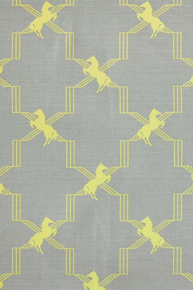 Acid Yellow - Horse Trellis - Premium Quality | Supply Showroom