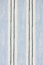 Blue Painter's Stripe Fabric – Cotton-Linen | Supply Showroom