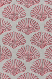 Red - Scallop Shell Fabric - Premium Quality | Supply Showroom
