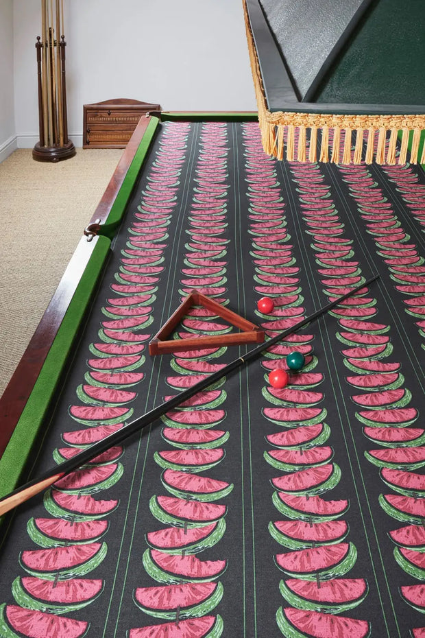 Charcoal/Red - Watermelon Fabric - Premium Quality | Supply Showroom