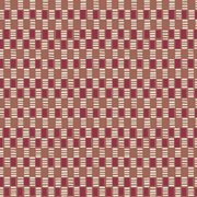 Red Hot - Bauhausey - 100% Linen Fabric - Premium Quality | Supply Showroom
