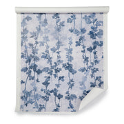 Aegean Blue Blackberry Brambles Wallpaper – Yard, 54" Width, 62.5" Repeat