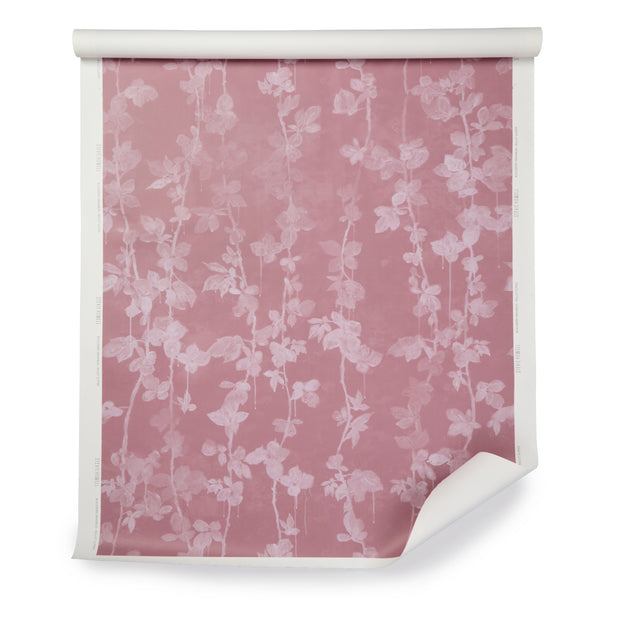 Ballet Slipper Blackberry Brambles Wallpaper – Yard, 54" Width, 62.5" Repeat