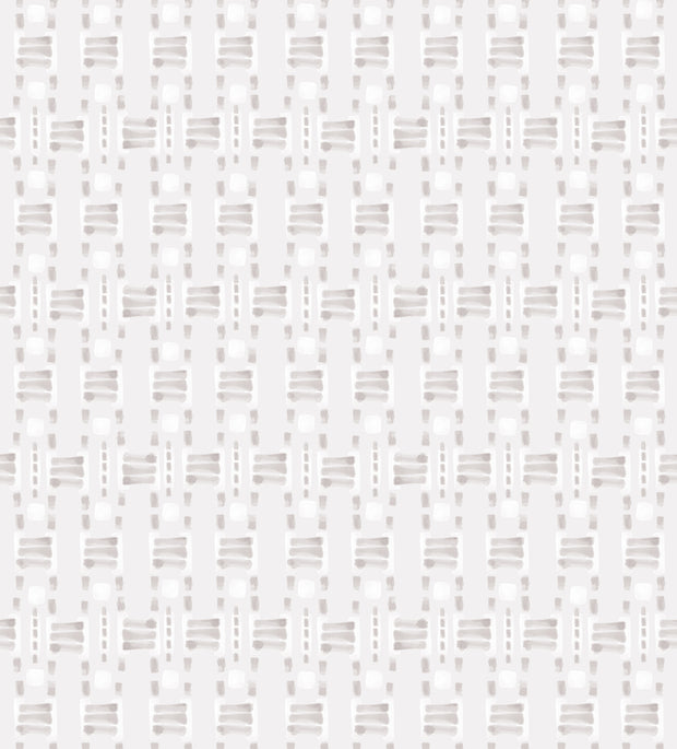 Gray Wallpaper – Block Pattern, Toll Coated Non-Woven, 27.5" Width