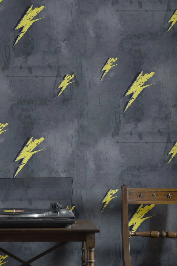 Yellow on Charcoal - WP