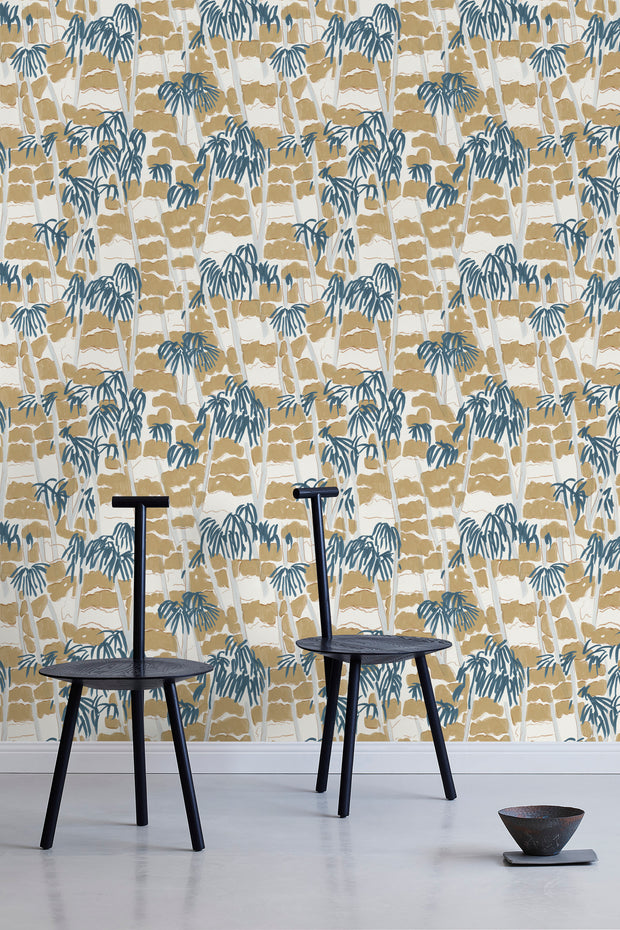 Breeze Wallpaper | 28" Width, Sold by the Yard, 2–4 Week Lead Time