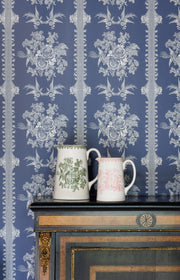Asiatic Pheasant Wallpaper – Navy | Burleigh x Barneby Gates
