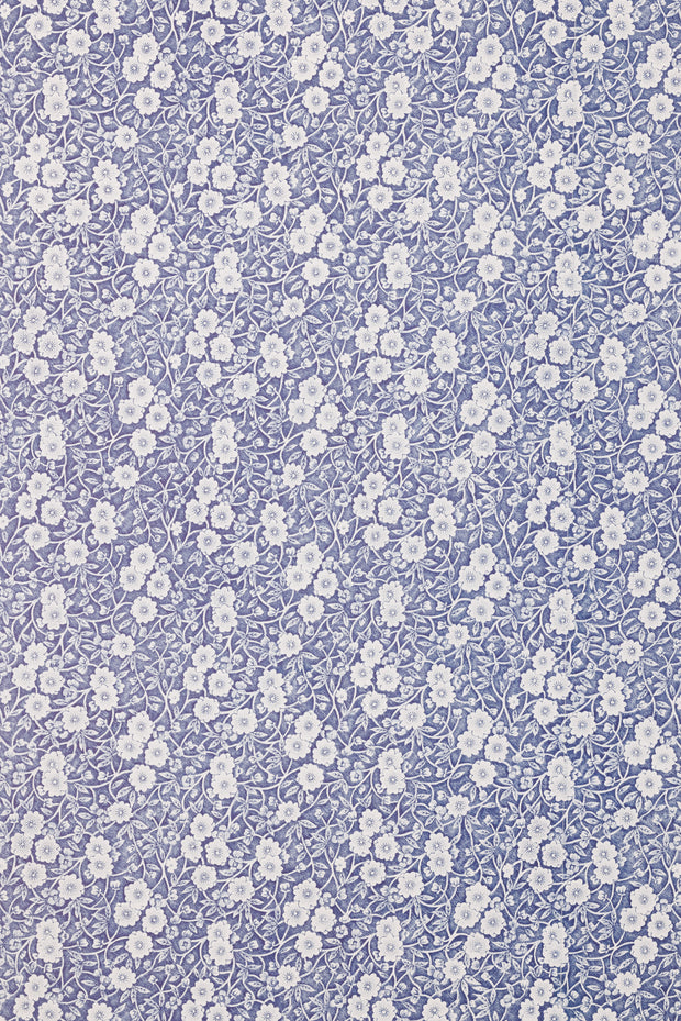 Calico Wallpaper – Navy | Burleigh x Barneby Gates Collaboration