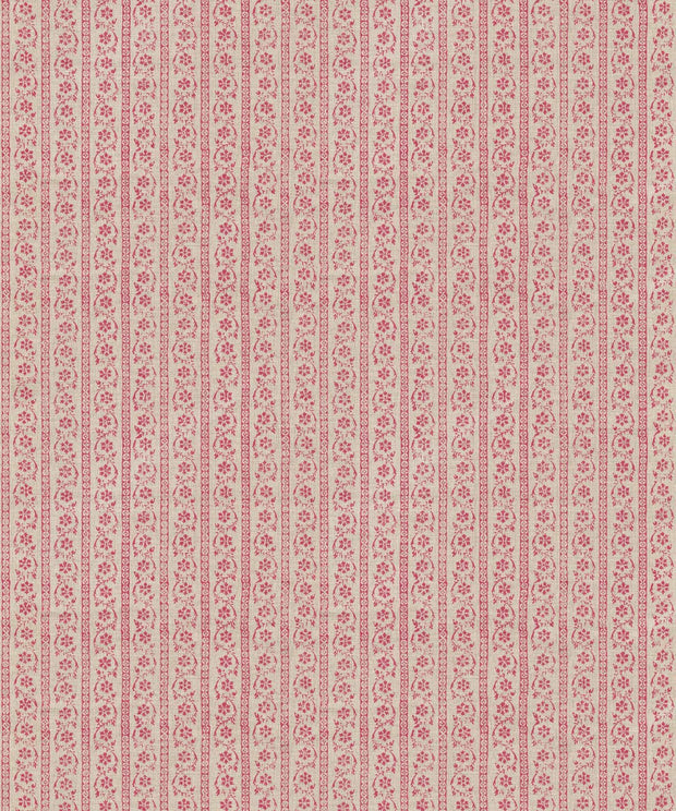 Daisy Chain Poppy Natural Wallpaper – 10m Roll, 61.5cm