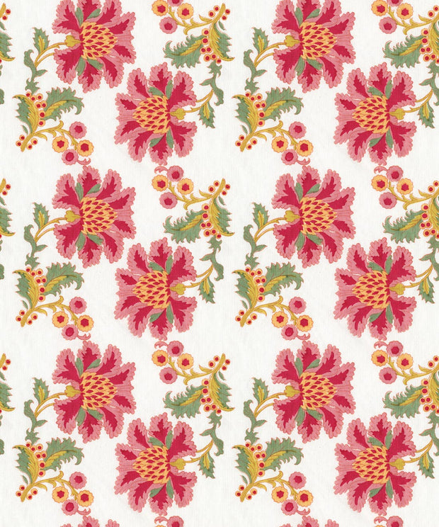 French Floral Multi Ivory Wallpaper – 10m Roll, 61.5cm