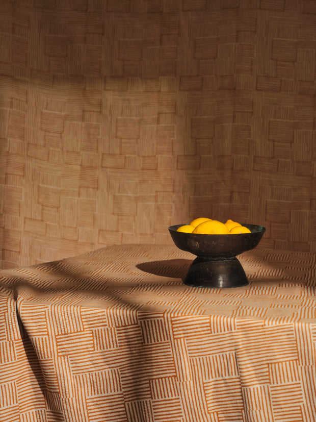 Ochre on Twill - F