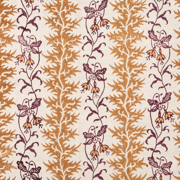 Ochre/Mulberry on Twill - F