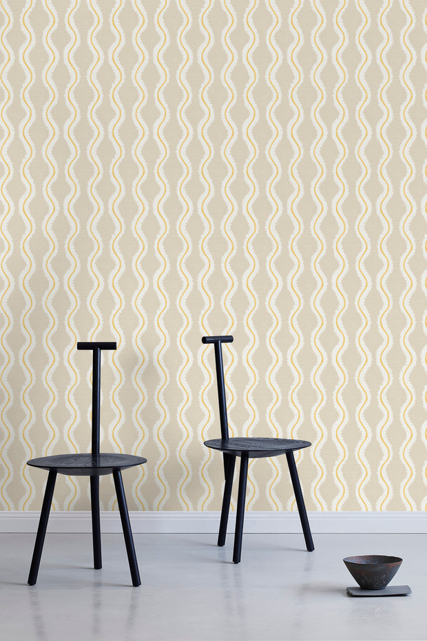 Coco Wallpaper in Day | 28" Width, Sold by Yard, 2–4 Weeks