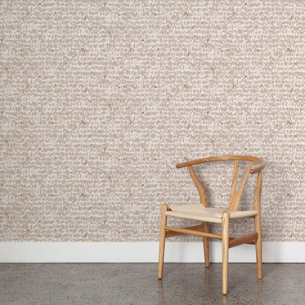 Buff Wallpaper – Coquina Collection | Designer Wallcovering by Kate Nixon
