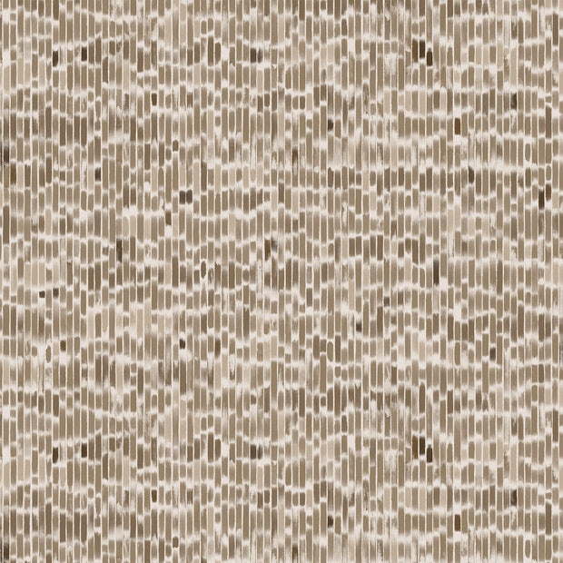 Walnut Coquina Fabric – 100% Linen by Kate Nixon & Quercus & Co