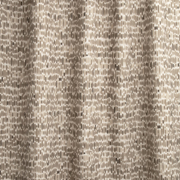 Walnut Coquina Fabric – 100% Linen by Kate Nixon & Quercus & Co