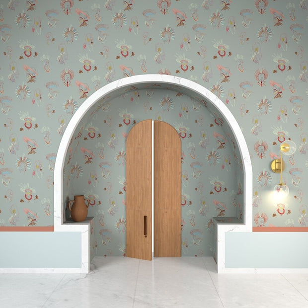Anis – Cinco Wallpaper | Sold by Roll | 50cm x 12m | 2 Panel Set

