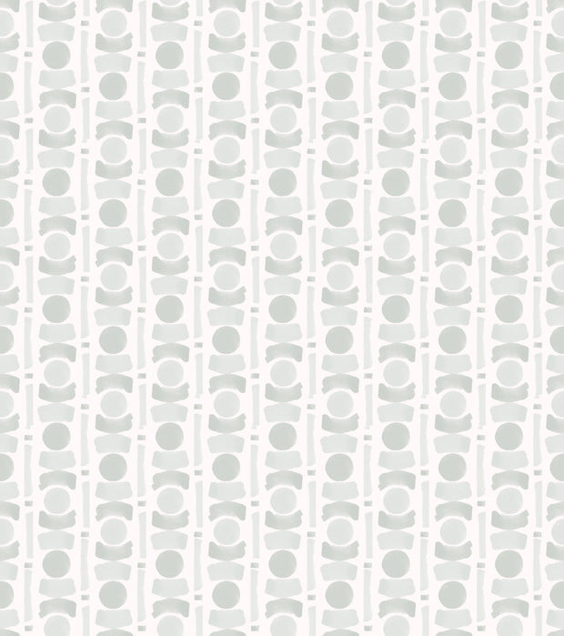Sage - WP | Circles Wallpaper | Toll Coated Non-Woven | 27.5” Width