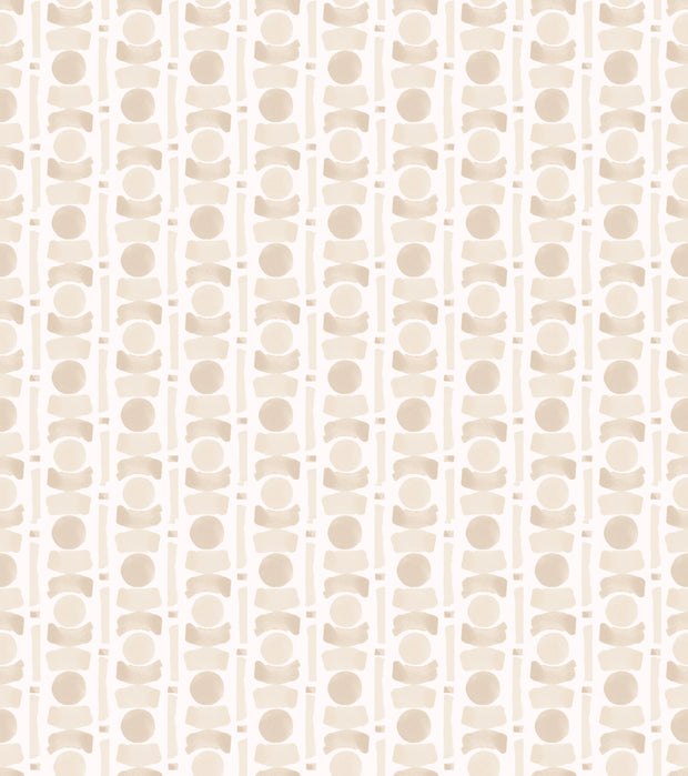 Sand - WP | Circles Wallpaper | Toll Coated Non-Woven | 27.5” Width
