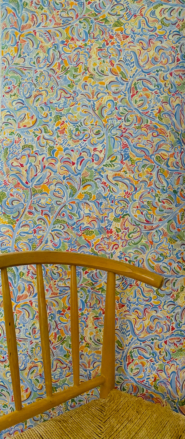 Felicity Wallpaper – Elegant Floral Designer Wall Covering Roll
